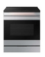 Samsung - Bespoke 6.3 Cu. Ft. Slide-In Electric Induction Range with Ambient Edge Lighting - Stainless Steel