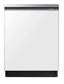 Samsung - 24" Bespoke AutoRelease Dry Smart Built-In Stainless Steel Tub Dishwasher with 3rd Rack, StormWash+, 42 dBA - White Glass