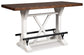 Valebeck RECT Dining Room Counter Table