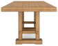 Havonplane Counter Height Dining Table and 2 Barstools and Bench