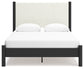 Cadmori  Upholstered Panel Bed